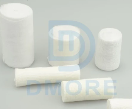 Rollo 100% del vendaje de gasa absorbente del vendaje disponible quirúrgico m...