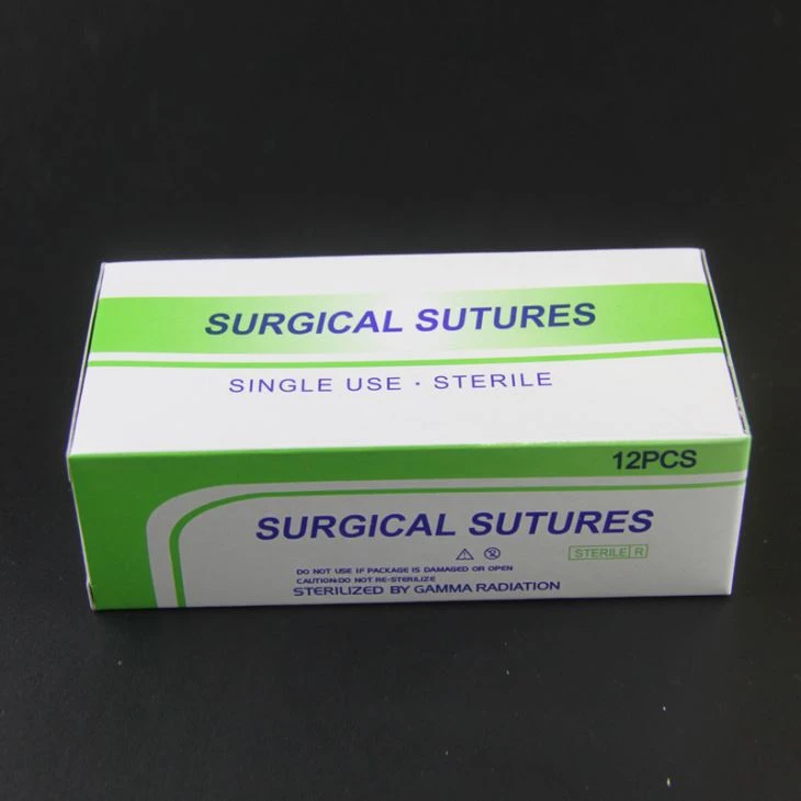 Suturas de seda quirúrgicas no absorbibles del monofilamento con CE ISO de la...